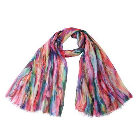 FOULARD MARMOL AGUA ROSA