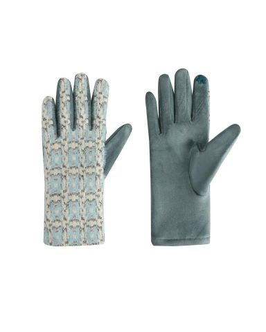 GUANTES PESPUNT. AZUL