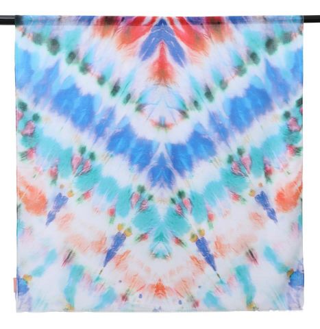 FOULARD TIE DIE AZUL