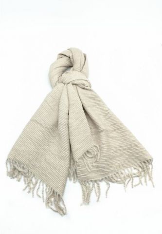 FOULARD ACORDEON LISO CRUDO