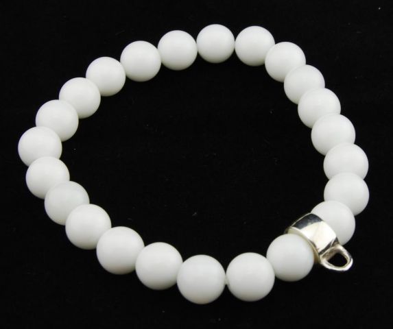 PULSERA AG PARA CHARMS BLANCO