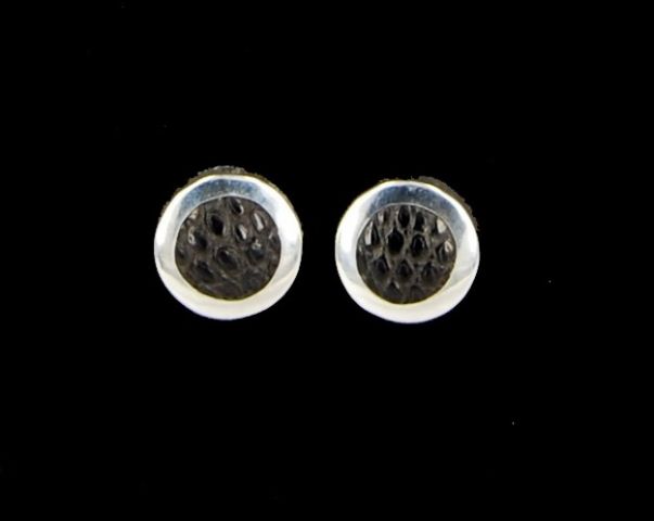 PENDIENTES AG RDOS. SERP. POST. NEGRO 3,55G