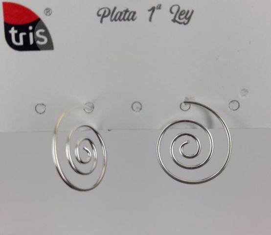 PENDIENTES AG ESPIRAL S