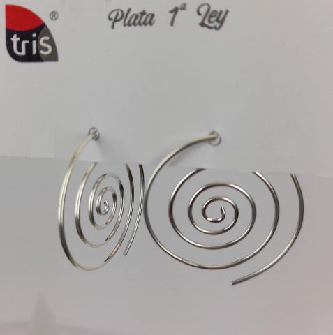 PENDIENTES AG ESPIRAL M