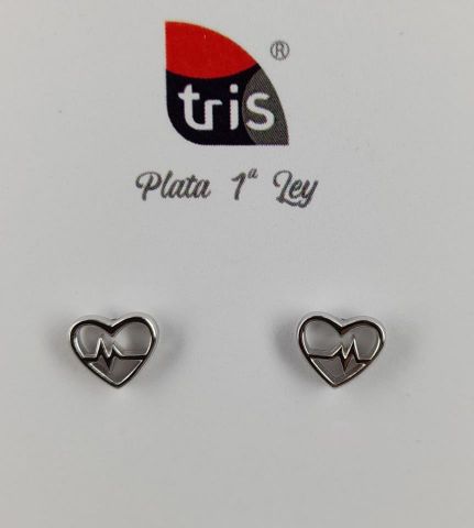 PENDIENTES AG CORAZON CARDIO