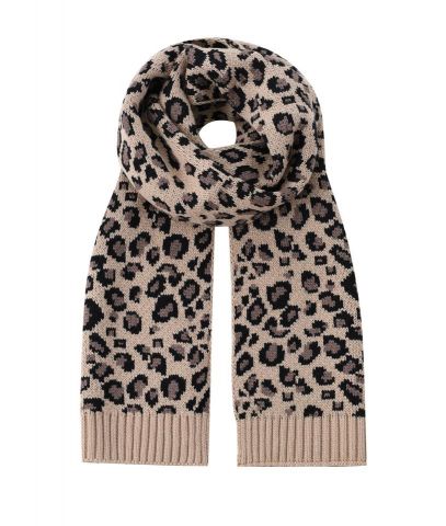 BUFANDA ANIMAL PRINT CAMEL