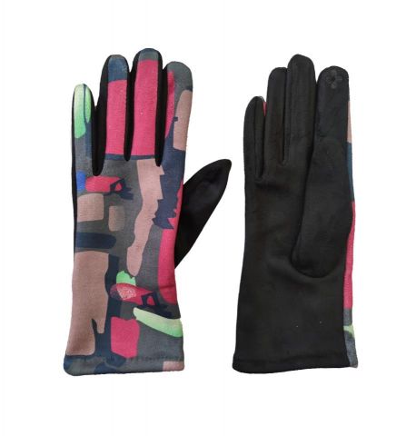 GUANTES PINCELADAS NEGRO