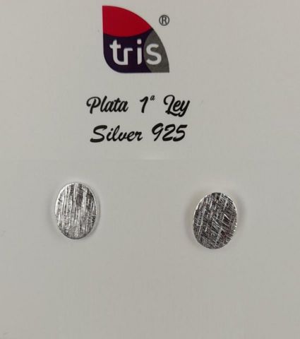 PENDIENTES AG OVAL 7*10