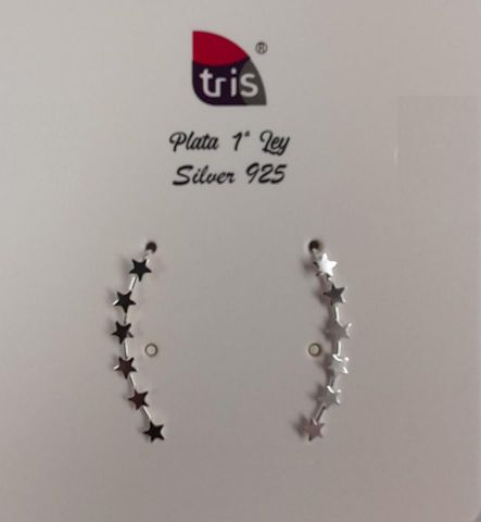 PENDIENTES AG TREPADORES STARS