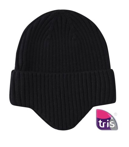 GORRO CON OREJERAS NEGRO