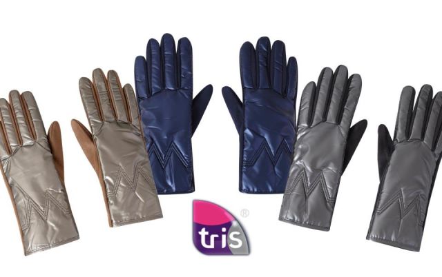 GUANTES METALIZADOS ZIG-ZAG. MIN. 3 SURT.