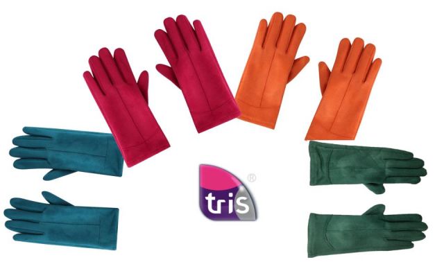 GUANTES ANTELINA LISOS. MIN. 4 SURT.