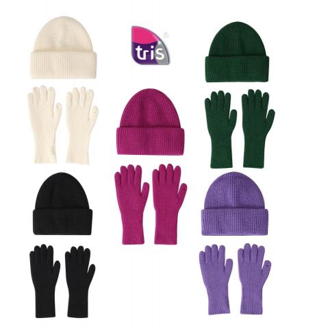 GORRO+GUANTES REVIRADO. MIN. 5 SURT.