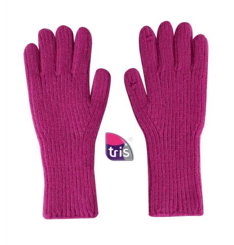 GUANTES PUÑO REVIRADO FUCHSIA