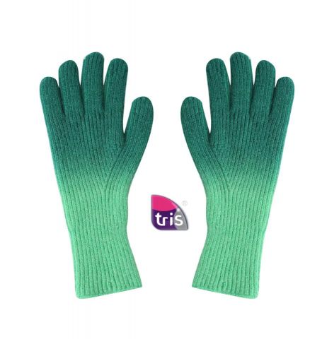 GUANTES DEGRADE VERDE