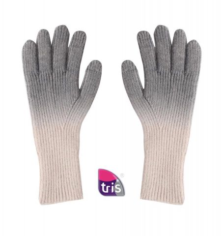 GUANTES DEGRADE BEIGE