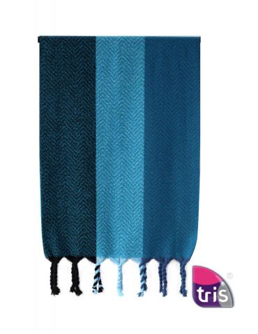 FOULARD ESPIGA AZUL