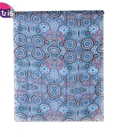 FOULARD MOSAICO AZUL