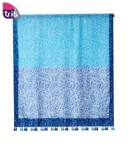 FOULARD POMPON PRIMAVERAZUL