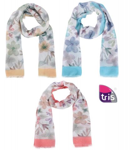 FOULARD DIGITAL FLORECITAS H MIN. 3 SURT.