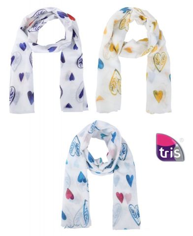 FOULARD DIGITAL CORAZONES CO MIN. 3 SURT.