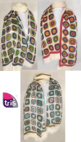 FOULARD GEOMETRICOS MIN. 3 SURT.