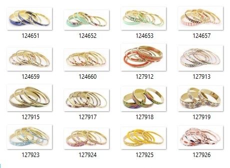 PULSERA LOTE 16 PCS (5-231113)