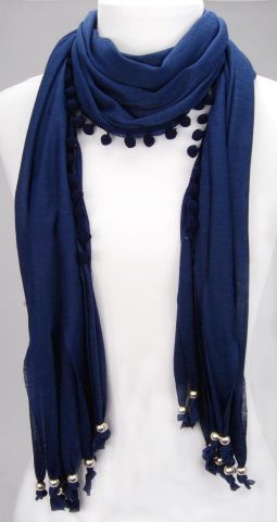 FOULARD COLLAR BORLAS AZUL