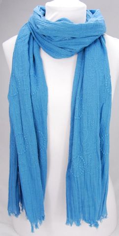 FOULARD BORDADOS RUEDA AZUL