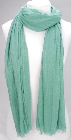 FOULARD BORDADO ESPIRADO VERDE