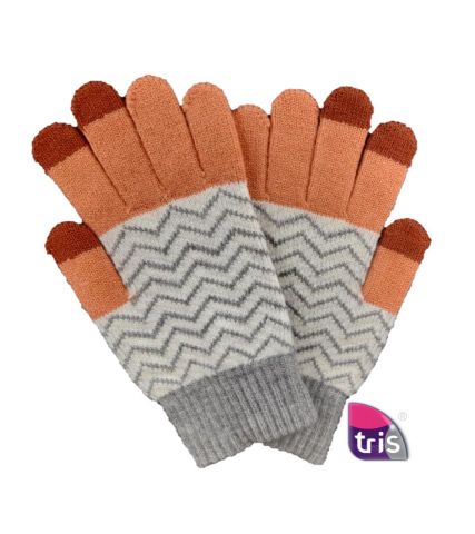 GUANTES ONDAS GRIS/NAR